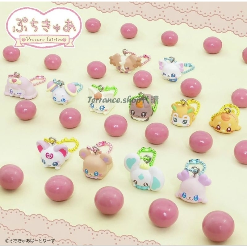 全新 現貨 光之美少女 盒玩 吊飾 巧克力 角色造型吊飾 妖精 莫夫熊 保倫 小麥 小雪 庫魯倫 芙娃 公仔 食玩