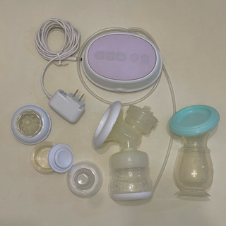 Avent 新安怡單邊電動吸乳器+pp奶瓶