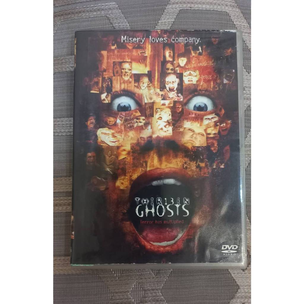 台版 惡靈13 市售版 DVD 13 隻鬼魂的恐怖片