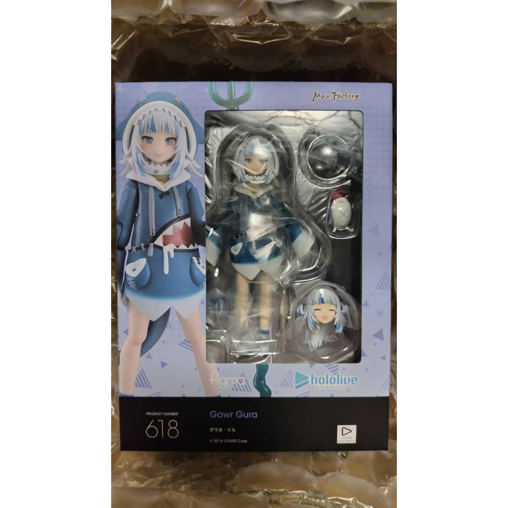 Figma 618 hololive 噶嗚‧古拉 Gura 特典版