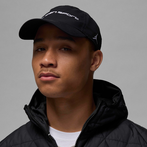 【NIKE】U J DF CLUB CAP US CB 黑色 喬丹 棒球帽 運動帽 遮陽帽 FZ2020-010