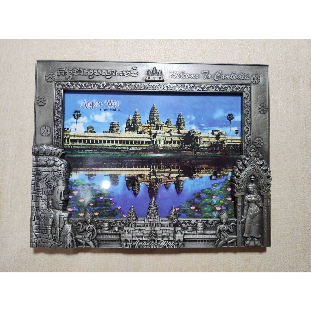 柬埔寨旅遊購入相框紀念品