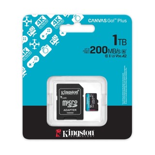 金士頓 U3 V30 A2 SDCG4/1TB 1T MicroSD高速記憶卡 Canvas Go!Plus