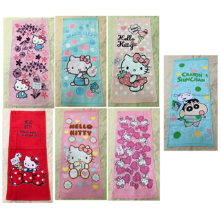 三麗鷗 授權卡通毛巾系列 HELLO KITTY 蠟筆小新 毛巾 擦手巾 開學季
