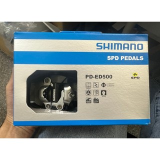 SHIMANO SPD 踏板 PD-ED500 雙面踏板 內附SH56扣片