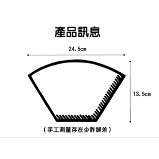 Kyowa 協和紙工 無漂白咖啡濾紙, 80張/包