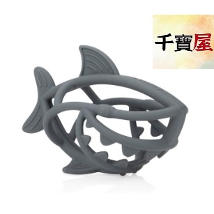 Nuby 手抓球固齒器-鯊魚 公司貨★千寶屋★
