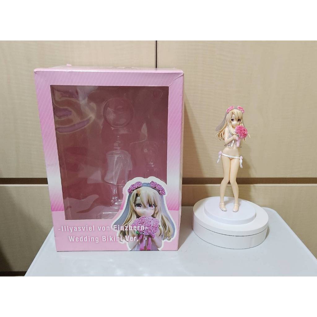 優質港版 魔法少女 伊莉雅 婚紗比基尼Ver. / 公仔 模型 景品 有盒