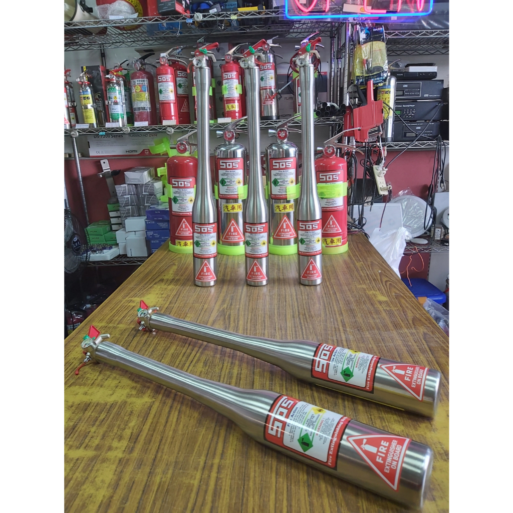 消防器材批發門市  棒球棒造型滅火器    棒球棒造型環保氣體滅火器  泡沫滅火器可滅鋰電池