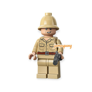 【臺中翔智積木】LEGO 樂高 印第安納瓊斯 77015 法櫃奇兵 人偶 Rene Belloq 雷內·貝洛克