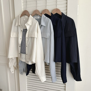 「FOR GIRLS」最後現貨 季季都想穿 薄款襯衫夾克（4colors）長袖襯衫 女上衣 薄外套 防曬 長袖上衣 長袖