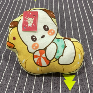 帕恰狗鴨子泳圈造型小抱枕