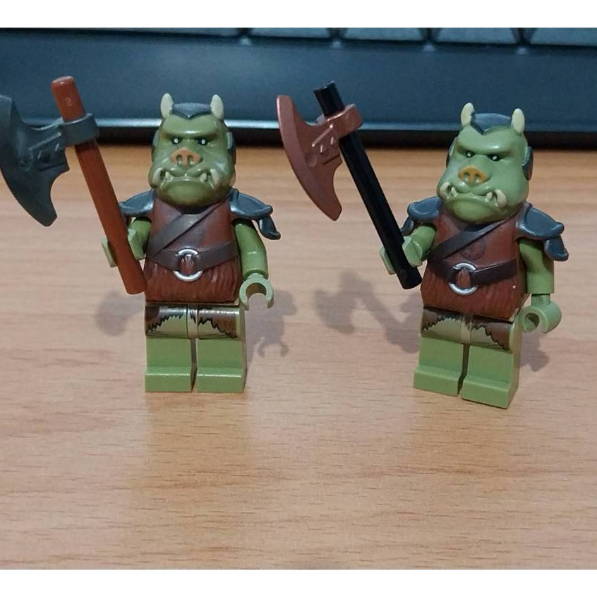 LEGO 樂高 人偶  星際大戰 蓋摩倫護衛 波巴手下 9516 75005 SW 兄弟合售