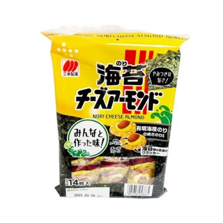 三幸製菓 杏仁起士米果(海苔風味) 40g【Donki日本唐吉訶德】
