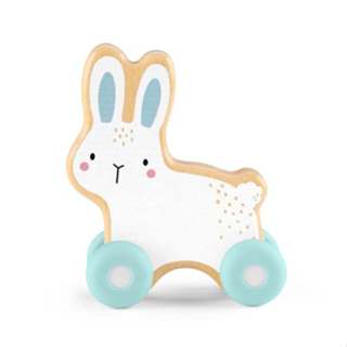 【Fisher price 費雪】木製推著走小兔子 媽媽好婦幼用品連鎖