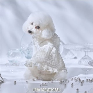 【PET PARADISE】抓皺連身洋裝 (3S/DSS/SS/DS)｜cherircouture 2025全新寵物洋裝