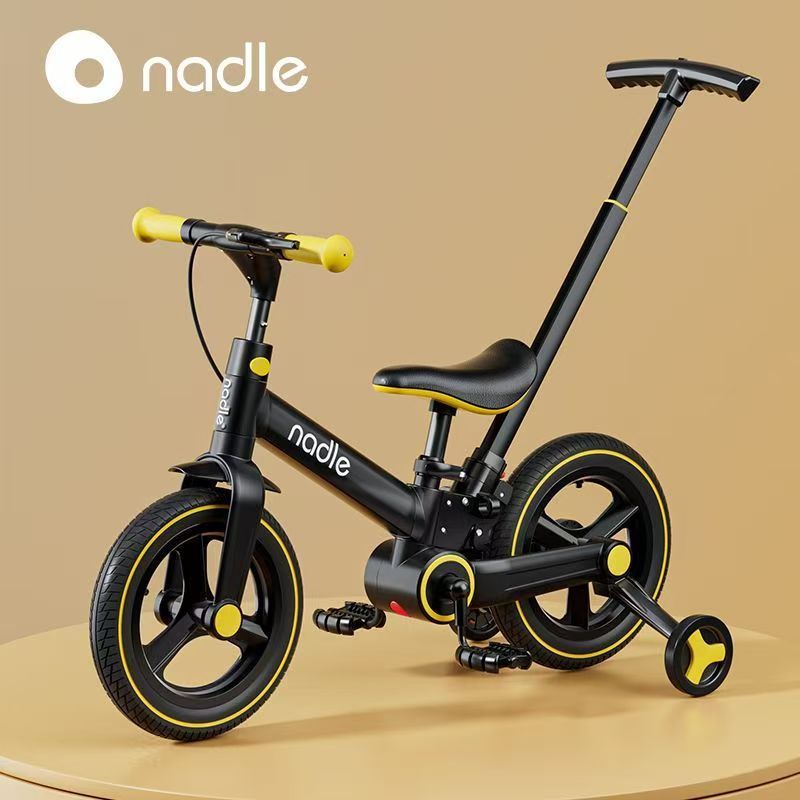 納豆nadle S900兒童自行車折疊平衡車四合一