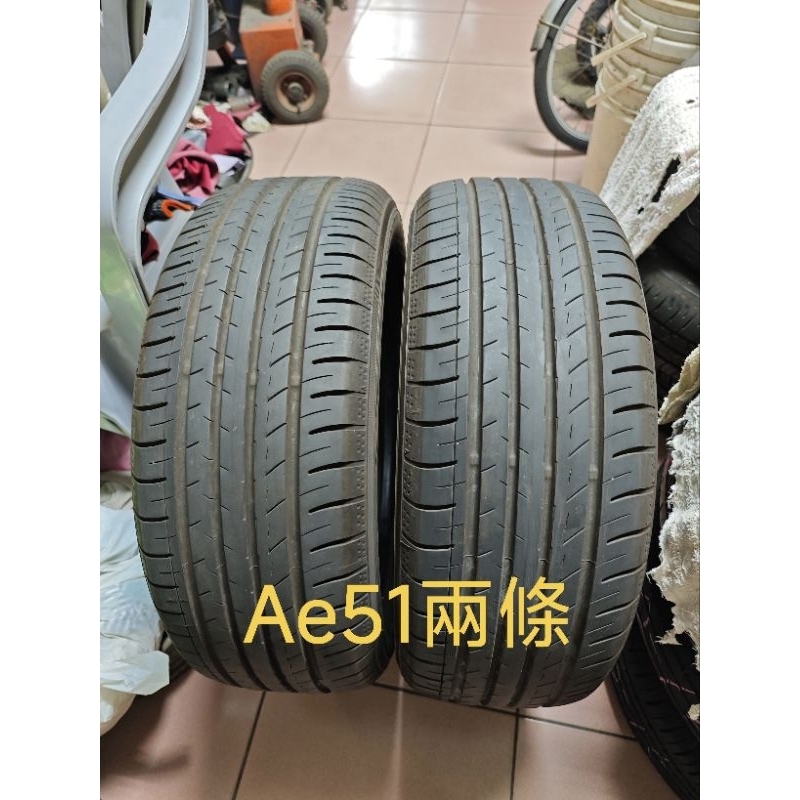 台南 中古 橫濱  Yokohama AE51  215 55 17 215/55/17 兩條 24年胎 安裝價