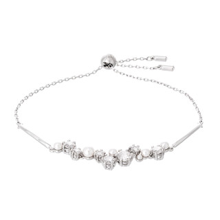 奧地利【SWAROVSKI】Constella 水晶珍珠手鐲 5705618【母親節、情人送禮】