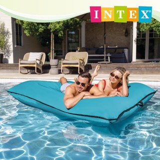 【INTEX】懶洋洋豪華水上浮排床/沙灘睡墊/充氣睡墊/充氣床 (56794EU)