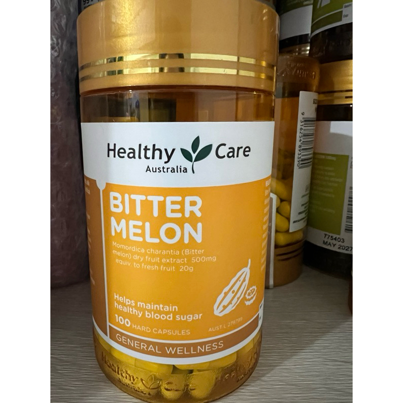 現貨 澳洲代購 Healthy Care 苦瓜素膠囊 100粒