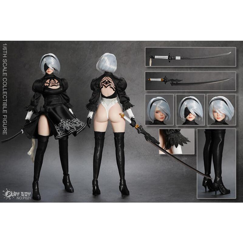 PLAY TOY 1/6 性感人形機器人2B P021 0219