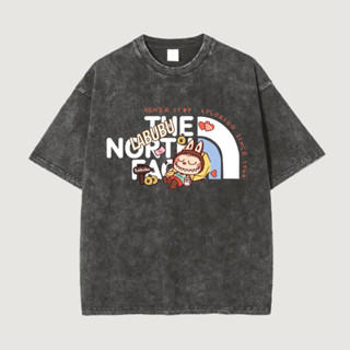 【染色體】水洗t恤 情侶裝 labubu popmart 衣服 大尺碼短袖 可愛卡通t恤 3XL 100KG可穿 純棉t