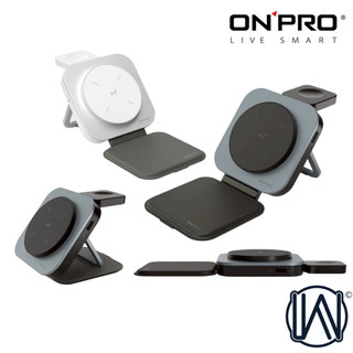 ONPRO 現貨 iPhone 18 17 16 15 14 市面最小 15W 3合1 可攜 摺疊 磁吸式 無線充電器