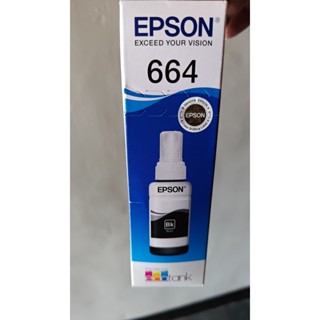 EPSON原廠連續供墨墨水 T664系列原廠盒裝墨水 T6641 黑色 全新