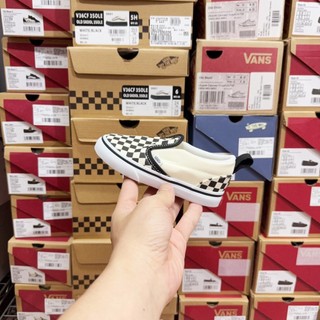 代購♦️2504 Vans Slip-On V 黑色 魔鬼氈 好穿脫 小童 童鞋 VN0A34885GX1