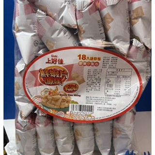 上好佳 鮮蝦片(原味)迷你包 90g x 18入一包 (A-068) 超取限 8包