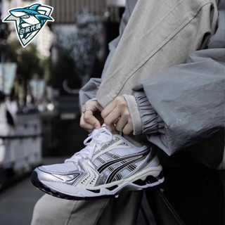 -白鯊-日本代購 ASICS GEL-KAYANO 14 復古 白銀 奶油白 銀黑 休閒鞋 運動鞋 1202A056