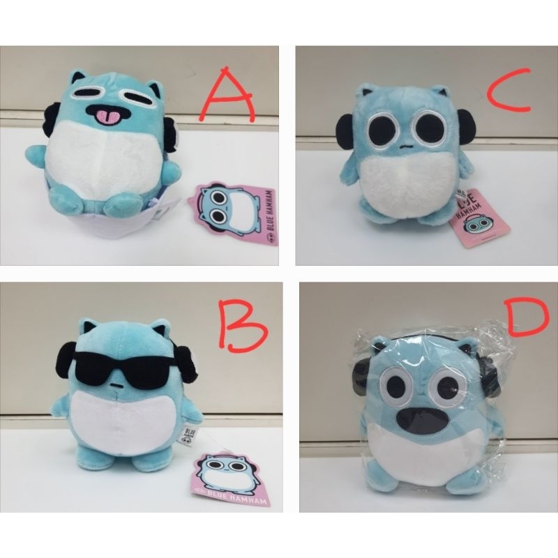 全新 日本空運 BLUE HAMHAM Sleep Together  宇宙倉鼠  絨毛娃娃