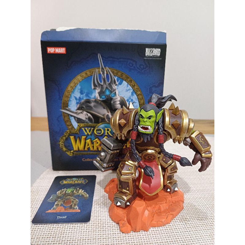 泡泡瑪特 POP MART 魔獸世界 索爾 薩爾 Thrall 臺灣直營門市購買