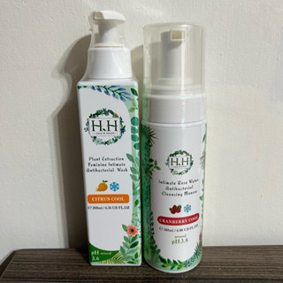 HH私密植萃抗菌潔淨露/玫瑰純露抗菌潔淨慕斯