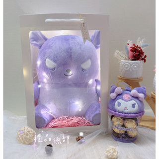 【禮品總部】現貨|實拍 巴庫娃娃 正版 酷洛米娃娃 禮品袋 三麗鷗 酷洛米玩偶 美樂蒂娃娃 kitty 巴庫 生日禮物