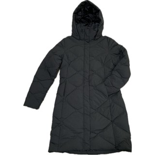 全新 THE NORTH FACE 北臉 Metro II Parka 長版 防水羽絨外套 女生 黑色 L號 保證正品
