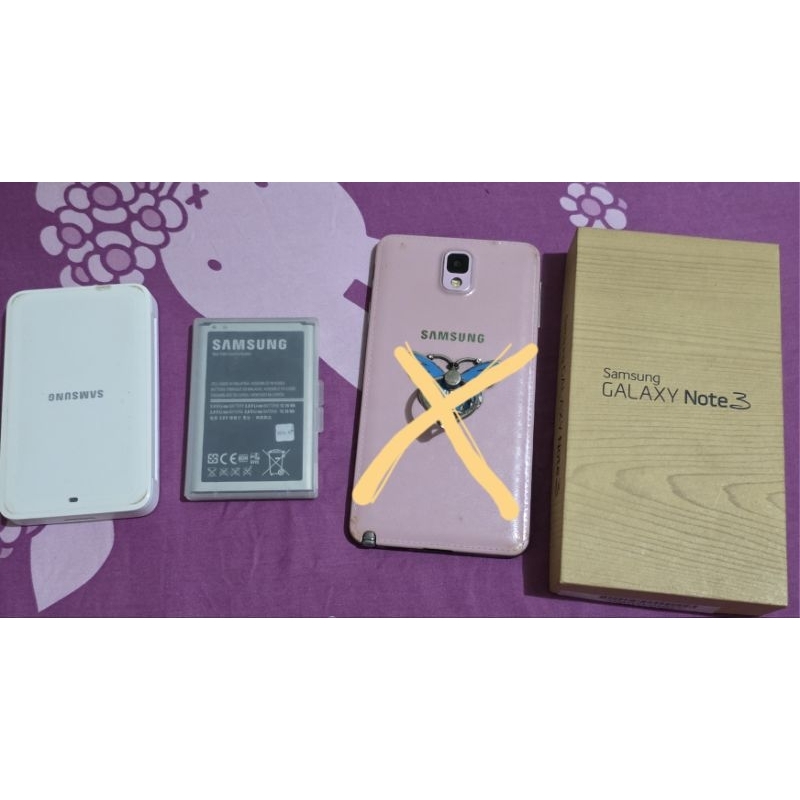 三星note3 二手電池2顆、充電盒1（無線）