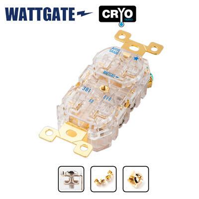 美國🇺🇸Wattgate Audio EVO AU 381 鍍金音響插座 牆插 比IG8300 ★ 凱立音響電源  ★