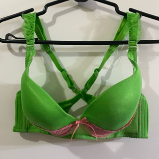 波曼妮亞綠色美背內衣80D