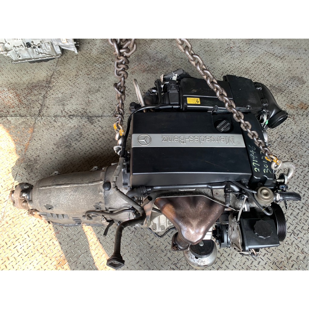【佐倉外匯小杰】BENZ M271 946 C200K 機增 引擎 變速箱 賓士 W203 CL203 W209