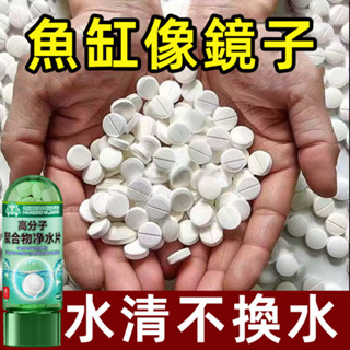 ✨魚缸高階淨水片 水質除去腥魚 殺菌淨水 缸水族箱魚池 硝化菌片 化糞為水 淨水劑 澄清劑 淨化清澈