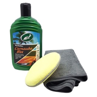 美國龜牌Turtle Wax 透亮光澤棕櫚蠟 500ml 全車色適用~附贈上蠟綿+推蠟布 T182
