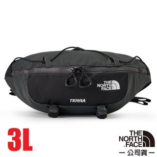 【美國 The North Face】防潑水休閒腰包 3L TERRA LUMBAR 斜揹包 腰臀包/墨碳灰 81EO