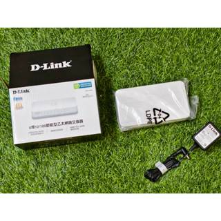 D-Link 友訊 DES-1008A 8 埠網路交換器 家用迷你 乙太網路交換器 桌上型交換器 網路交換器