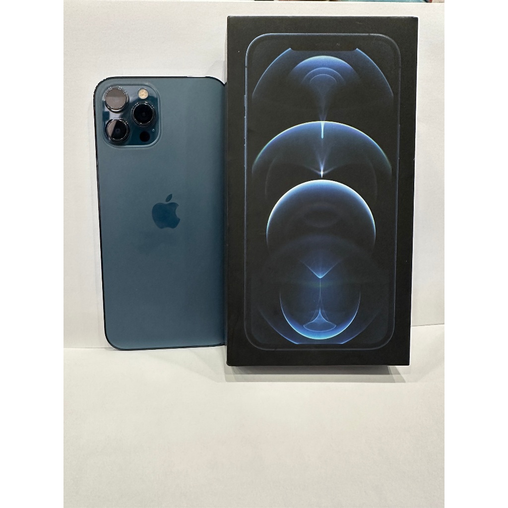 【二手良品】iphone 12 promax 128g 84% 藍