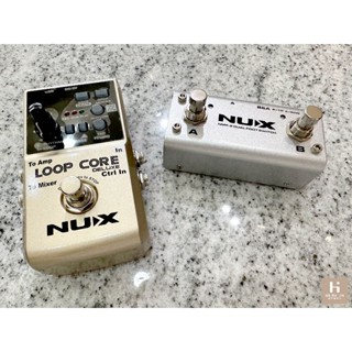 ▶合音樂器行◀ 全新 NUX LOOP CORE DELUXE 迴圈效果器 配贈 NMP-2 吉他快切踏板 腳踏開關