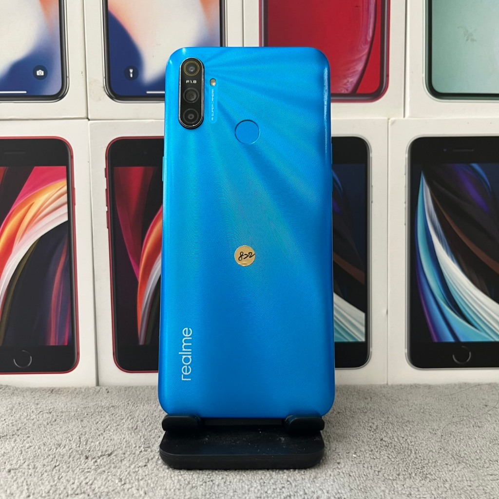 【機況不錯】realme C3 64G 藍色 6.5吋 真我 交通方便 實體門市 便宜 二手機 師大夜市 A0822
