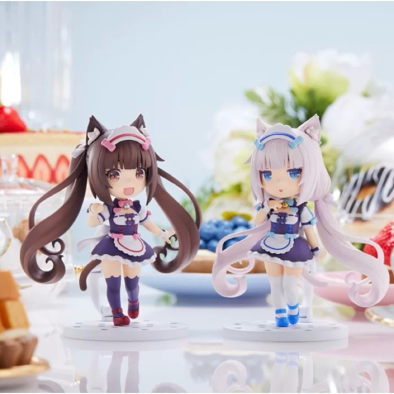 【小龍便宜公仔】全新 現貨 最後一隻 正版 PLUM mini 100 貓娘樂園 Nekopara 巧克力 香草 Q版