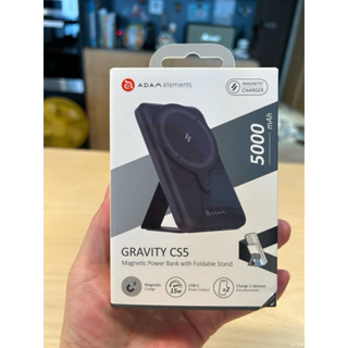 【亞果元素】GRAVITY CS5手機支架式 MagSafe磁吸無線行動電源 5000mAh 全新升級版 保固一年